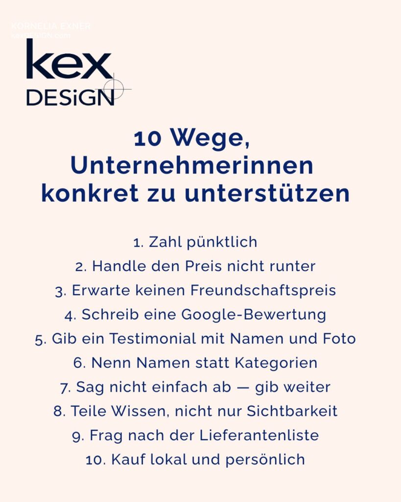 Unternehmerinnen unterstützen. So funktioniert's